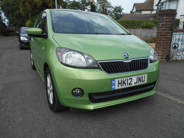 2012 (12) Skoda Citigo 1.0 MPI GreenTech Elegance Hatchback 3dr Petrol Manual Euro 5 (s/s) (75 ps)